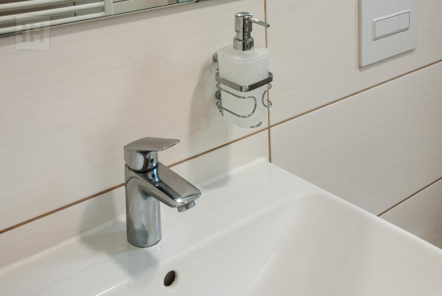 shower, rainfall showerhead, hair dryer, towels