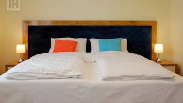 Superior kamer | Lakens van Egyptisch katoen, luxe beddengoed, individueel gedecoreerd