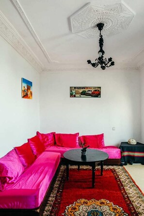 2 bedrooms, free WiFi, bed sheets - Seaview beach apartment 2 bedrooms (Essaouira)