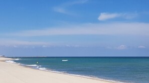 Accommodatie ligt op het strand