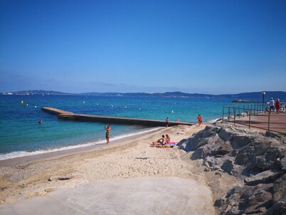 Apartamento 100m playa-piscina-capacidad para 6