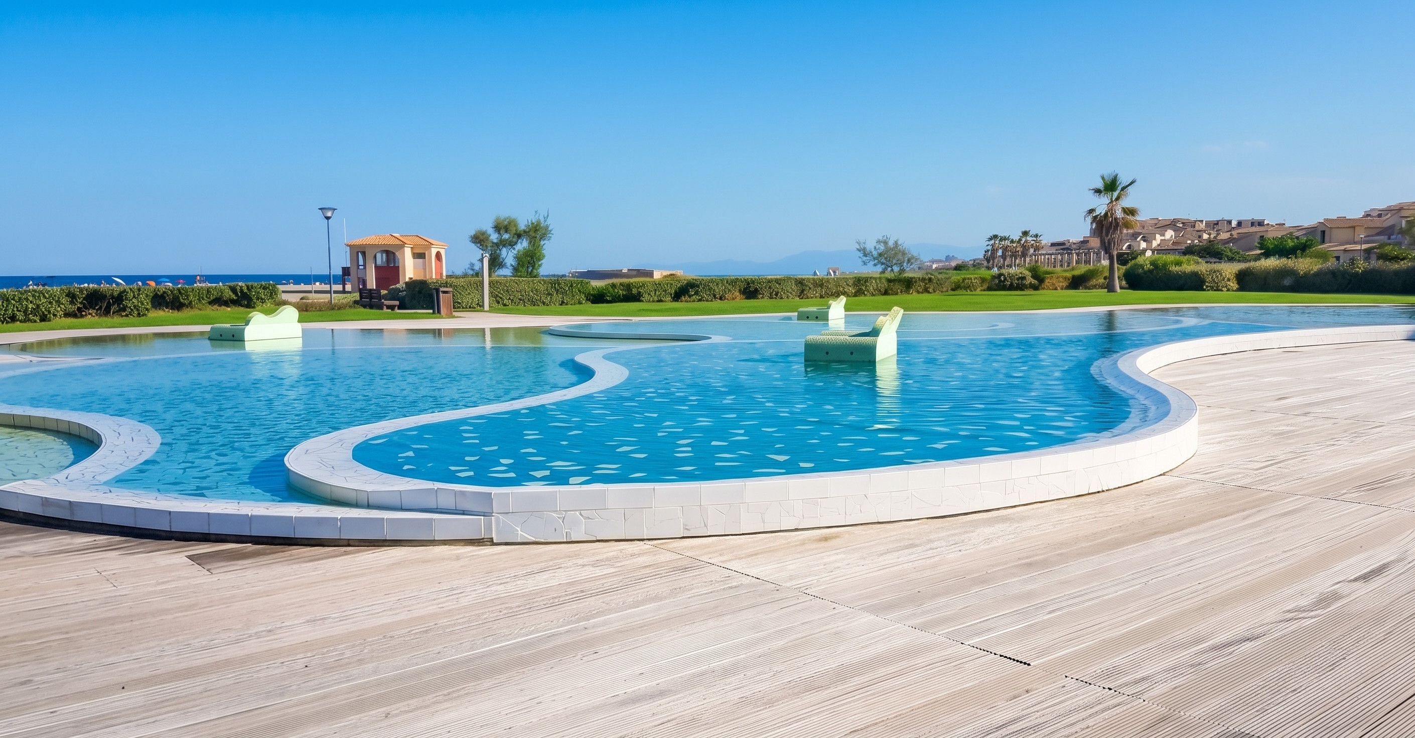 Swimming pool view