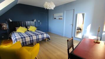 1 chambre, fer et planche Ă repasser, Wi-Fi, draps fournis