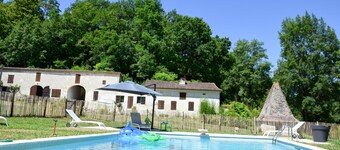 Cottage from the source of the Domaine de La Vallade