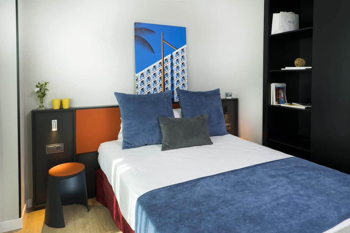 1 quarto, cortinas blackout, quartos à prova de som, Wi-Fi de cortesia