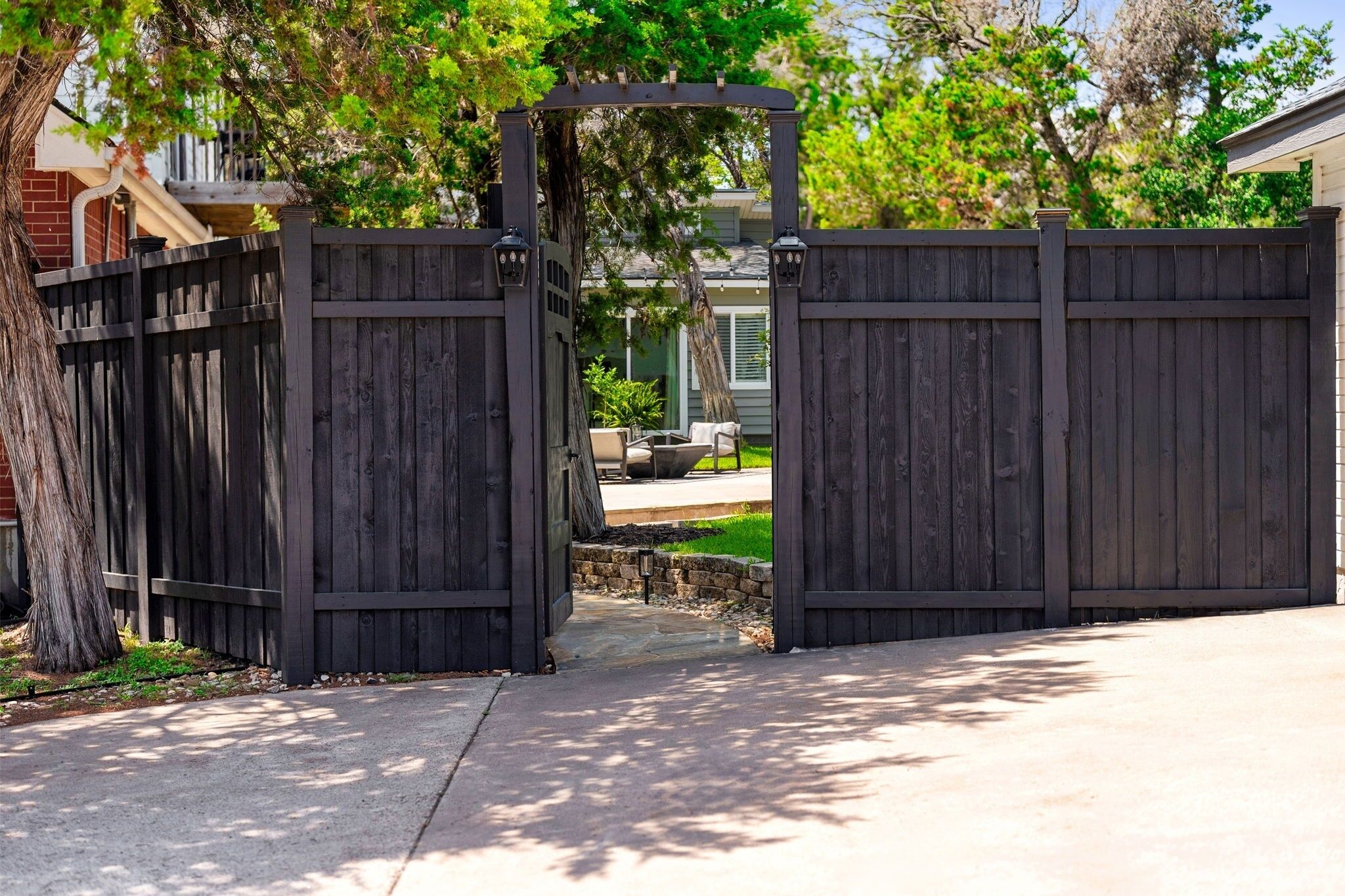 Enceinte de l’hébergement