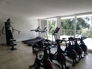 Fitness facility - Apartment near the center. New, very welcoming. (Pucon)