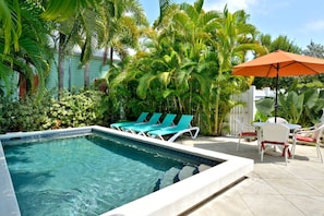 Piscine chauffée
