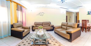 Living area - Mahi Center (Yaoundé)