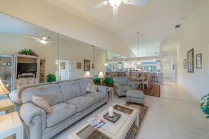 Televisión y reproductor de DVD 