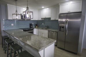Fridge, microwave, oven, stovetop - Oceanfront Brand New Unit at La Jolla Excellence
The Pelican (Playa Encantada)