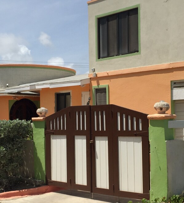 Façade de l’hébergement