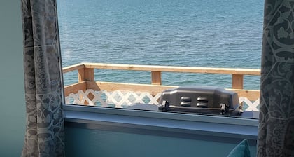 2 dormitorios en el Homer Spit con vista de 180 grados de la bahía de Kachemak