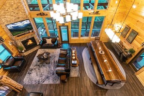 Interior - Luxury 6BR Cabin-VIEWS, Location, Games & Firepit! With Gourmet Kitchen Sleeps16 (Sevierville)