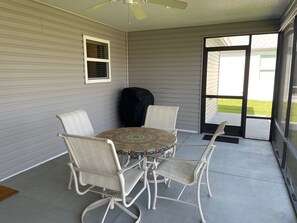 Outdoor dining