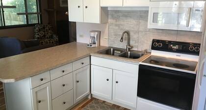 Linda casa de campo en el campo de golf