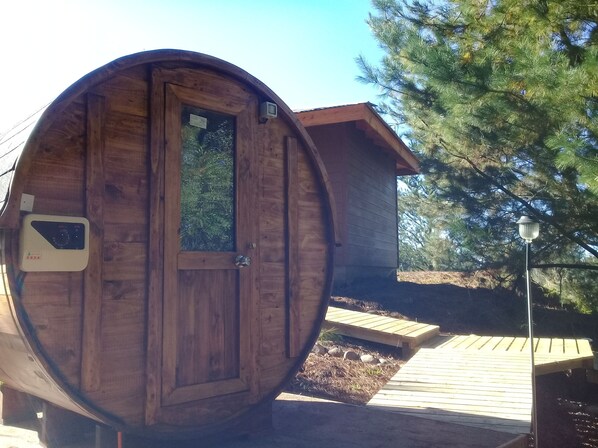 Sauna seca, banho turco/hammam, massagens com pedras quentes