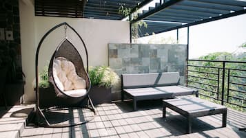 Vista del balcón