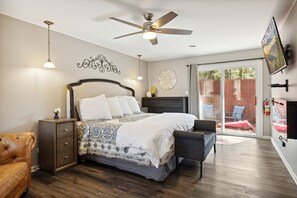 5 bedrooms, iron/ironing board, free WiFi, bed sheets - Downtown Cabin w/Ball Court, Hot Tub, & Firepit (GATLINBURG)