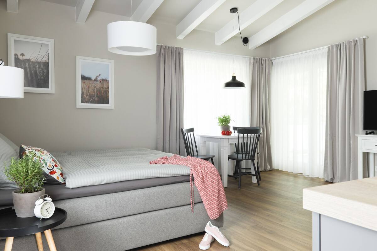 Studio, Balcony (Attic, incl. Cleaning Fee 102 EUR) | Living area