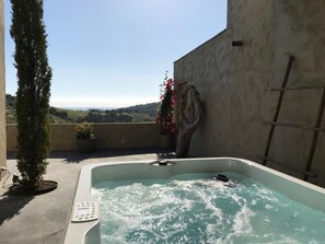 Double Room, Jetted Tub (Cabanon 1) | Private spa tub - Les Cabanons de Mémé Jeannette (Port-Vendres)