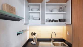 Appartement 4 personnes - 1 chambre - Balcon - Vue montagne - Dimanche | Cuisine privée