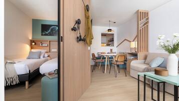 Appartement 4 personnes - 1 chambre | Living area | TV