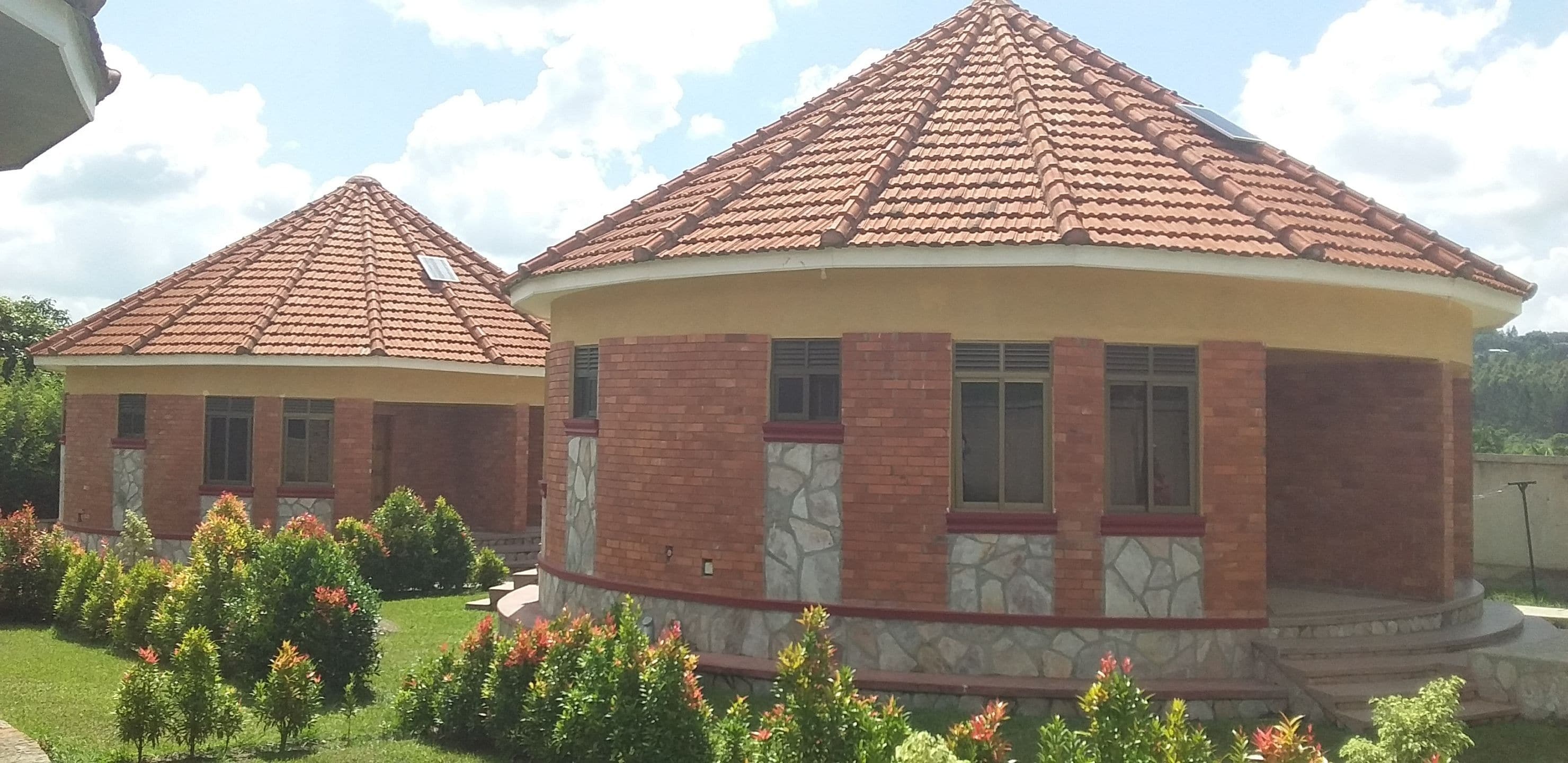 Majoituspaikan julkisivu