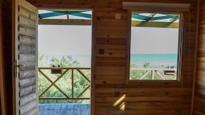 Basic Double Room, 1 Bedroom, Non Smoking, Sea View | Balcony - Cakir Bungalov Evi (Ayvacik)