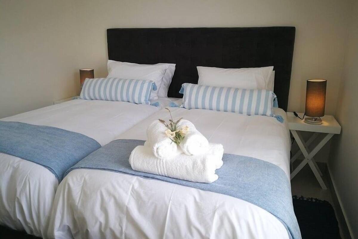 Habitación doble (Sneeukop) | Sábanas de algodón egipcio y ropa de cama de alta calidad