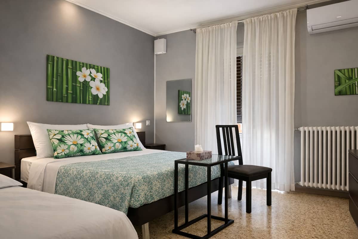 Exclusive-Doppel- oder -Zweibettzimmer, 1 Schlafzimmer, mit Bad, Bergblick (Camera Bambu)
