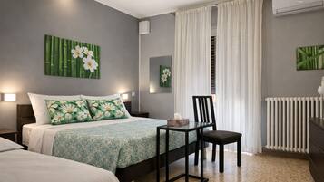 Chambre Exclusive Double ou avec lits jumeaux, 1 chambre, salle de bains attenante (Camera Bambu) | Draps en coton égyptien, literie de qualité supérieure