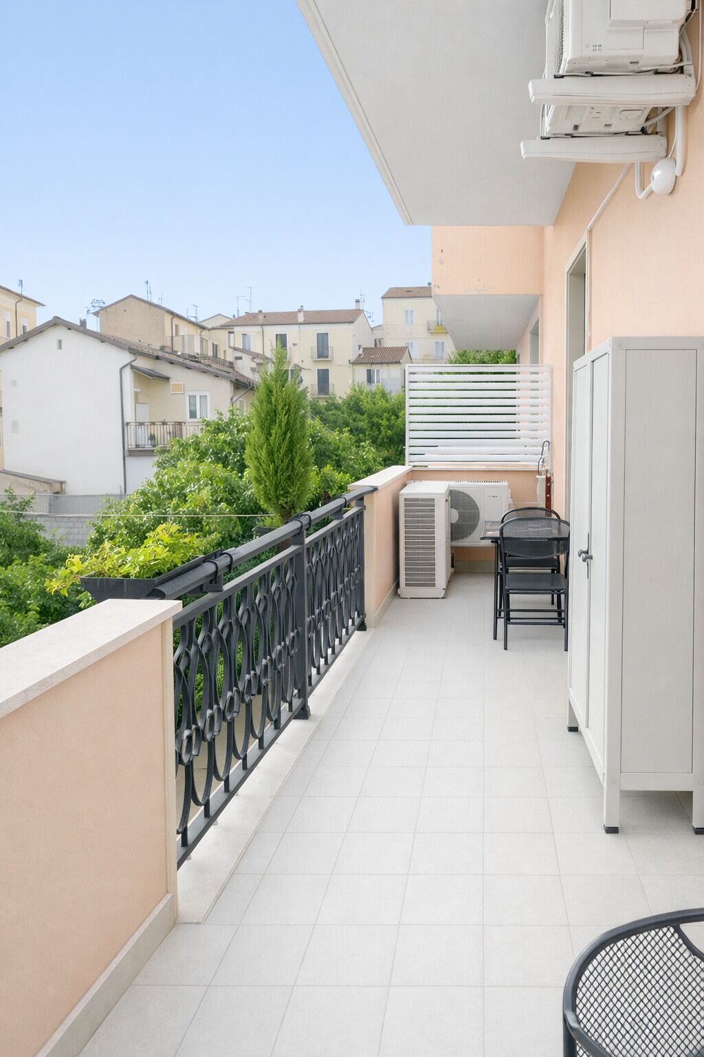 Vue depuis le balcon
