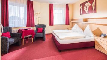 In-room safe, blackout curtains, free WiFi, bed sheets