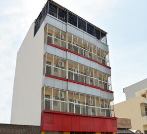 Façade de l’hébergement