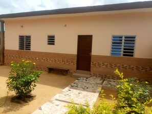 Façade de l’hébergement