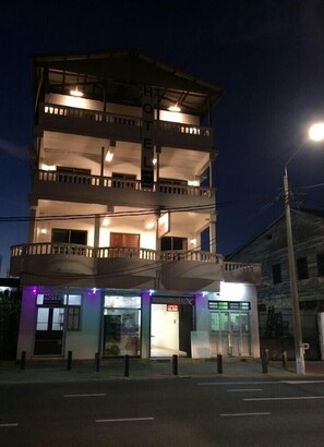 Façade de l’hébergement