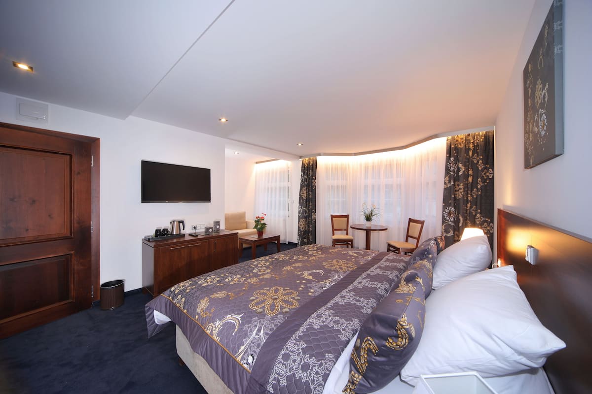 2 slaapkamers, een minibar, geluiddichte muren, gratis wifi