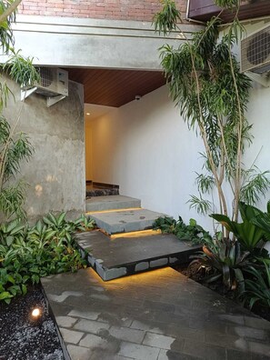 Fassade der Unterkunft