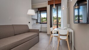Apartment, 1 Bedroom (Alessia sx) | Living area - Flats4Rent Alessia (Verona)