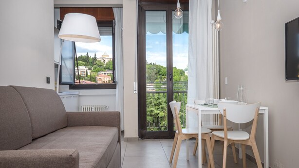Apartment, 1 Bedroom (Alessia sx) | Living area - Flats4Rent Alessia (Verona)