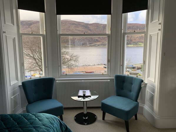 Deluxe Double Room (Room 1) | Bed sheets - Ashburn House De Luxe B&B (Fort William)