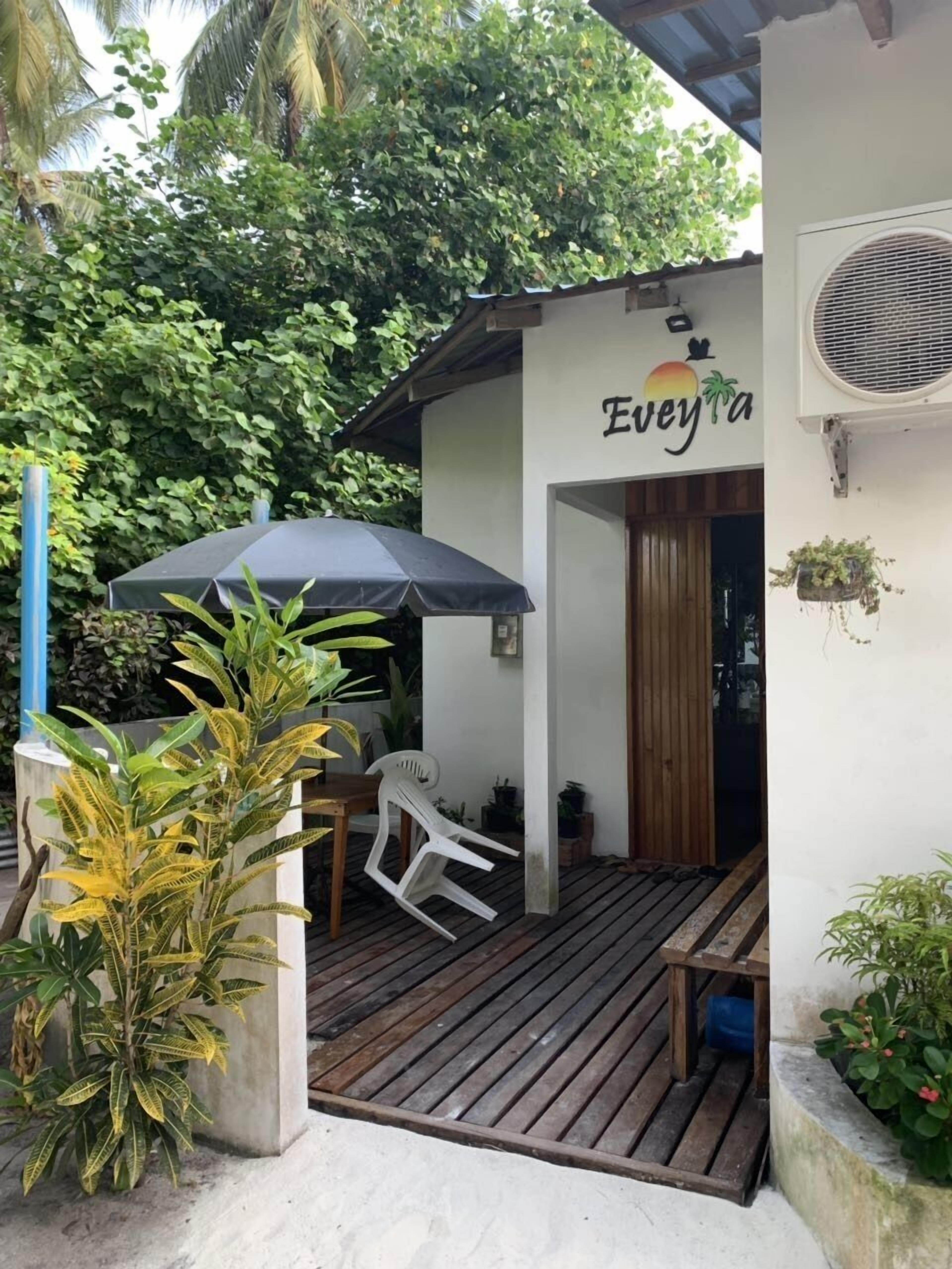 Majoituspaikan julkisivu