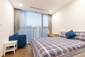 2 chambres, fer et planche à repasser, Wi-Fi, draps fournis