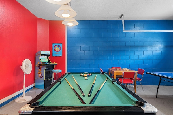 Arcade, snooker and lots of fun