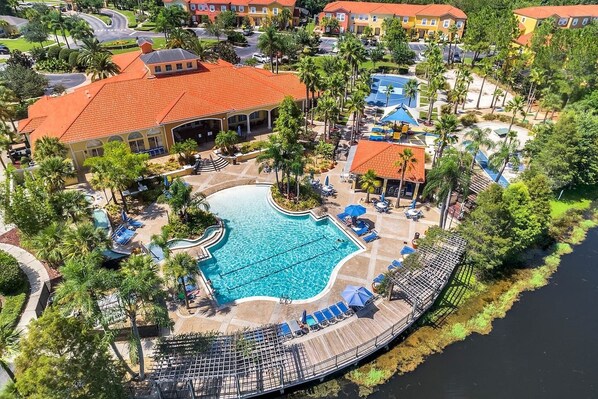 Alberca al aire libre 