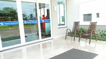 Entrada de la propiedad