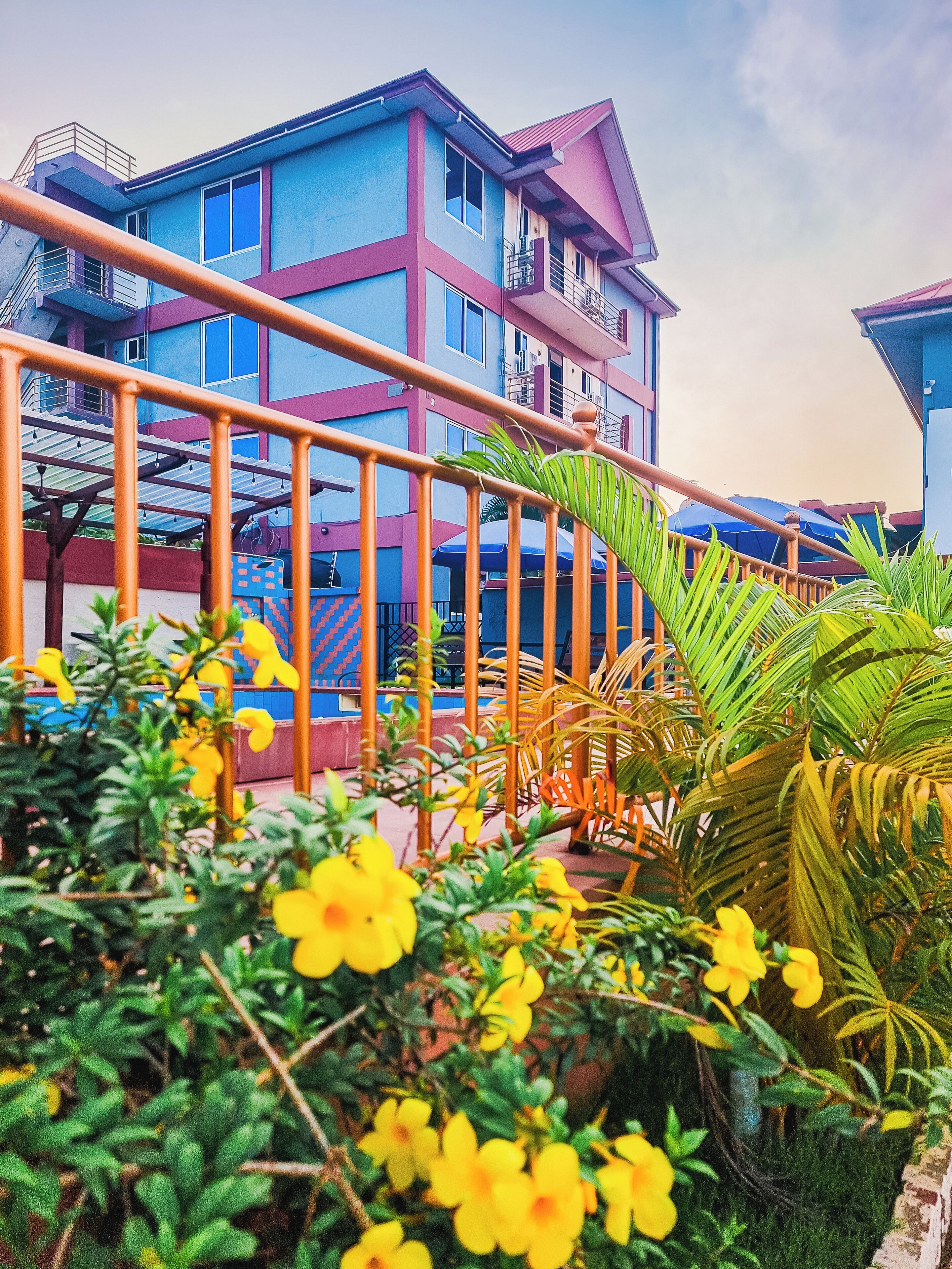 숙박 시설 정면