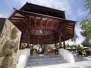 숙박 시설 구내