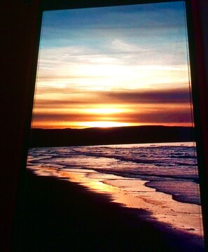 Accommodatie ligt op het strand